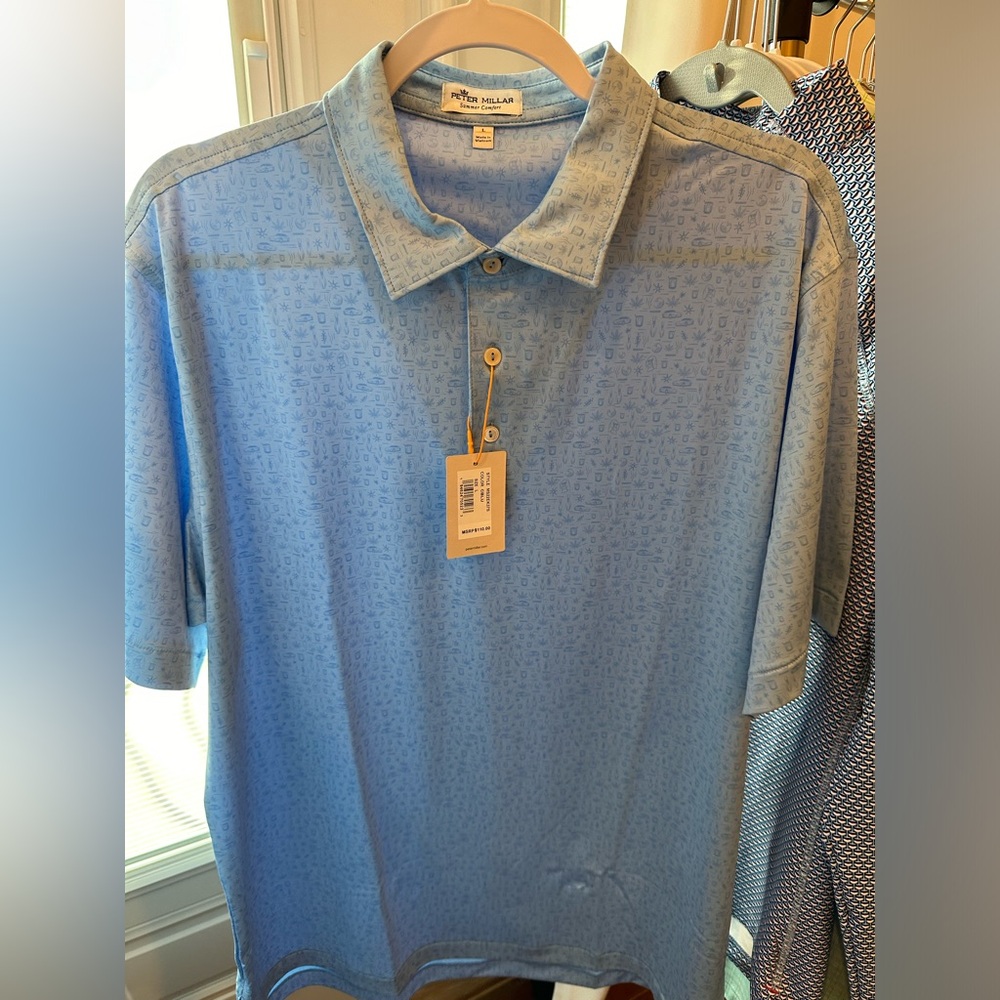 Peter Millar Men’s Polo Size: L